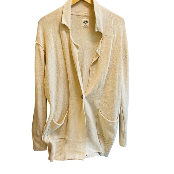 Free People Desert Blazer - Natural Size Small - Picture 5 of 8